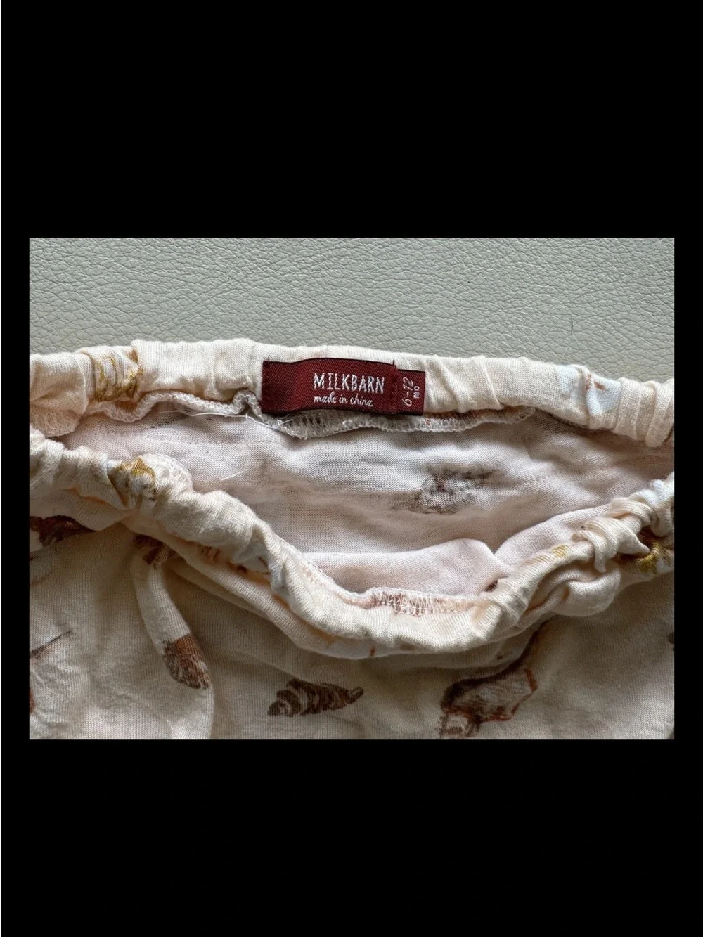 LOT Milkbarn Baby Bamboo Ruffle Butt Bloomers 6-12 Months $78